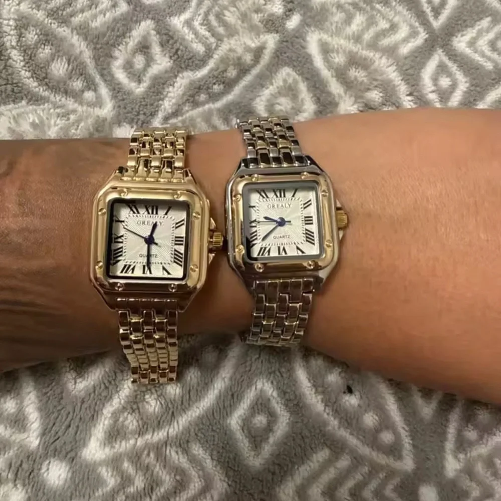 Panthere Two-Tone Classic Stainless Steel Watch